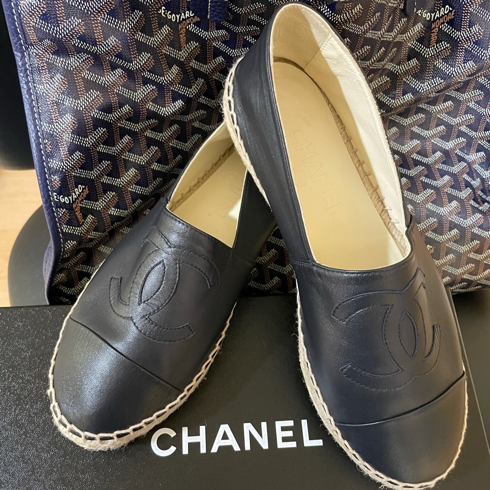New Authentic Chanel Espadrilles euro 38